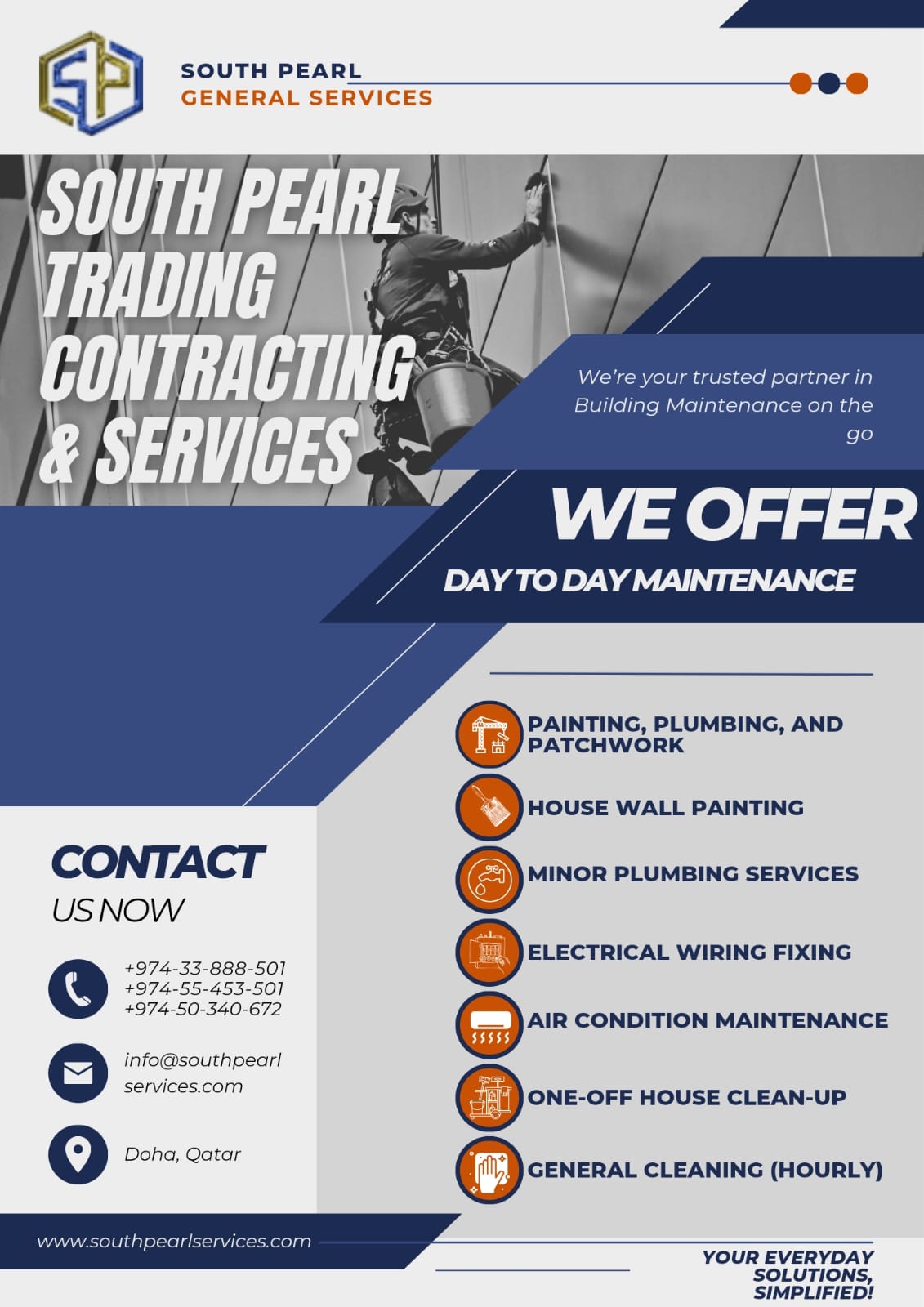 South Pearl Trading Contracting & Services - General Services Ad